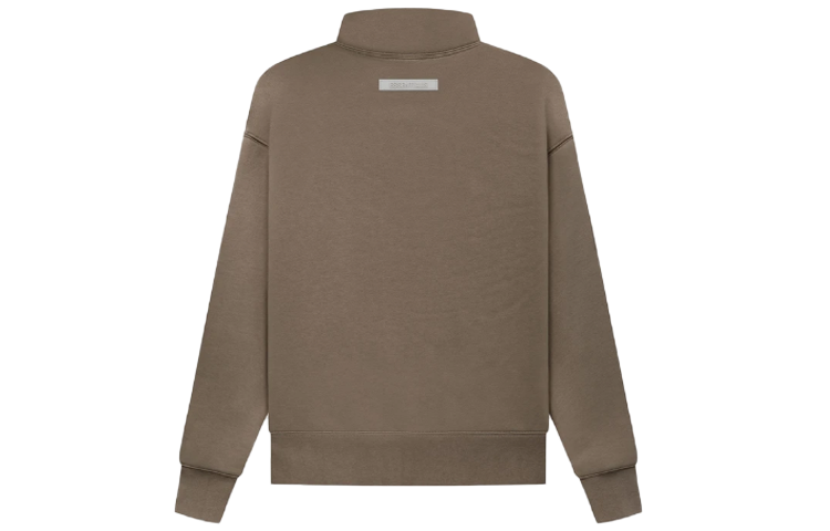 Лонгслив Fear of God Essentials FW21 Kids Pullover Mockneck Harvest (пшенично-коричневый) — фото 2