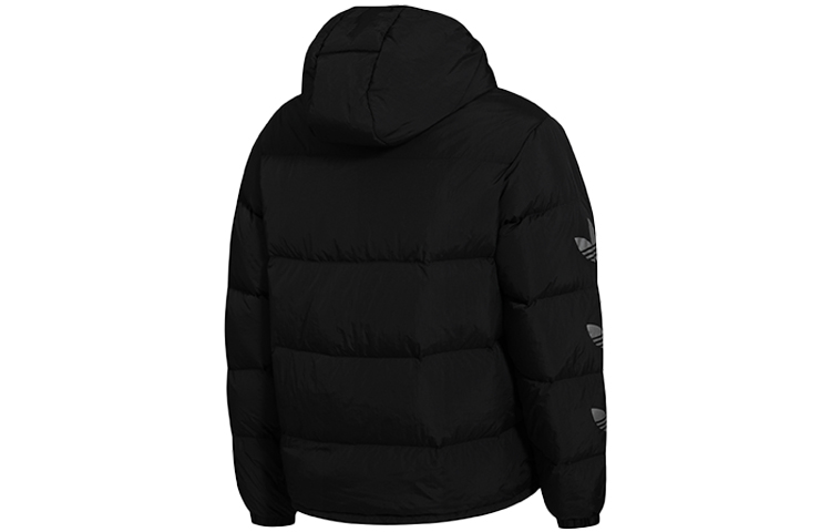 Мужская куртка adidas Пуховик (черная) — фото 2