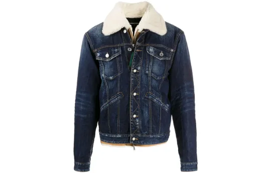 DSQUARED2 Aviator Denim Jacket