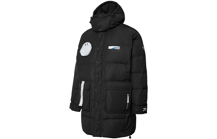 PUMA ROARINGWILD x PUMA Long Down Jacket Logo