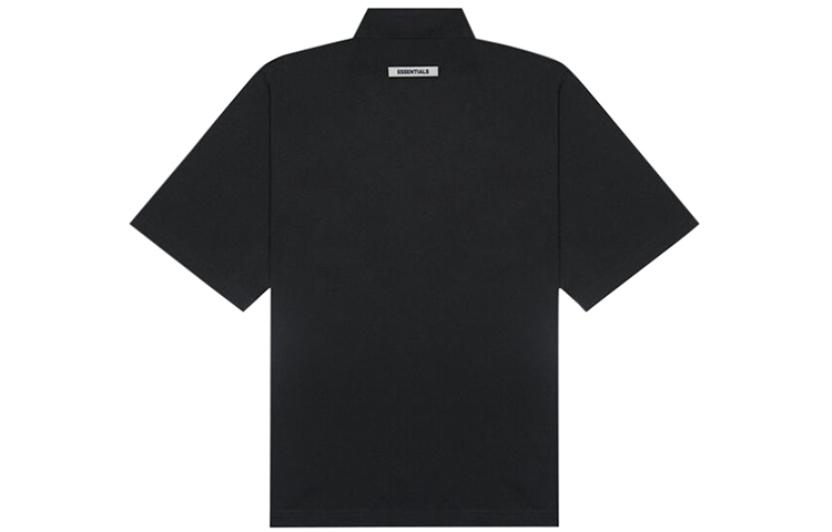 Поло Fear of God Essentials SS20 Graphic Black (черное) — фото 2