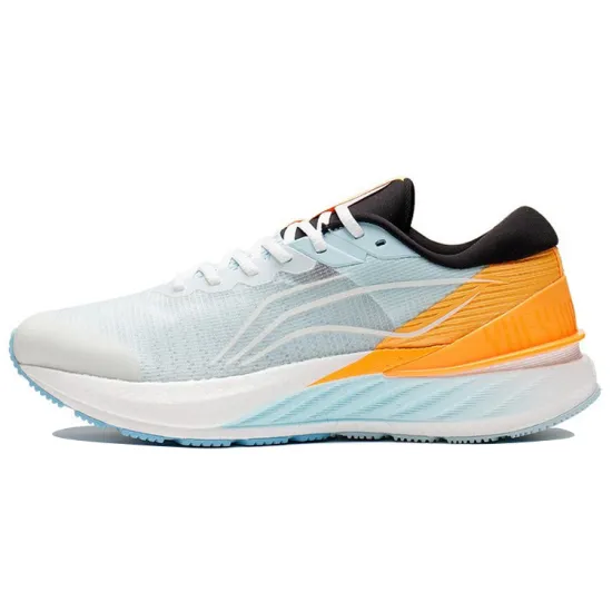 LINING YueYing 2.0 Running Shoes Men Low-Top White Blue Orange