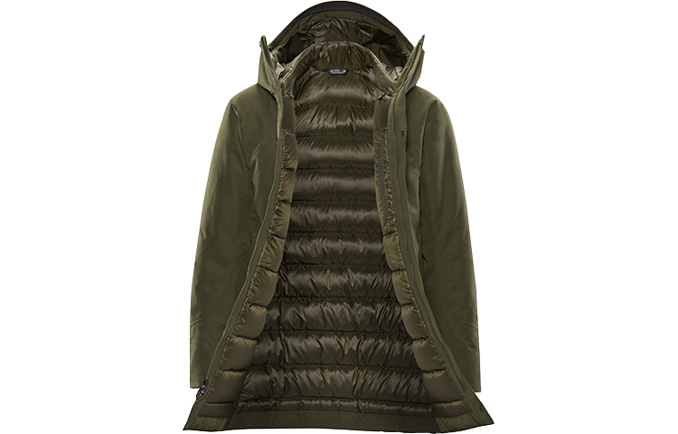 Мужская парка Arcteryx THERME PARKA (черная) — фото 3