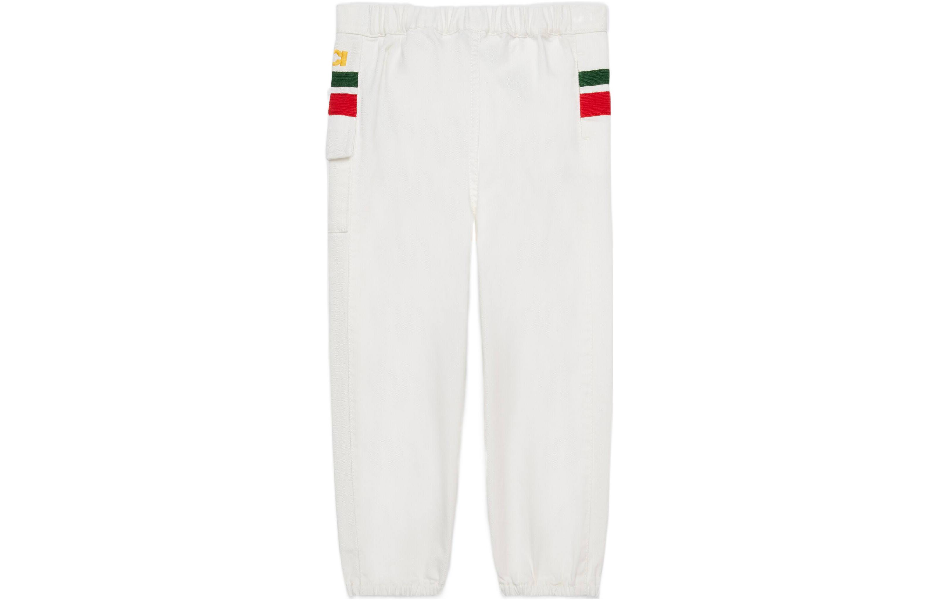 Мужские штаны Gucci SS22 Original Gucci (белые) — фото 2