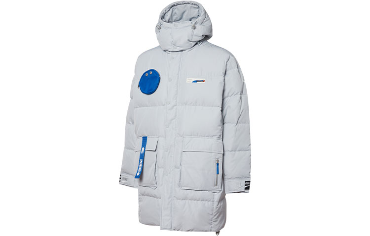 PUMA ROARINGWILD x PUMA Long Down Jacket Logo