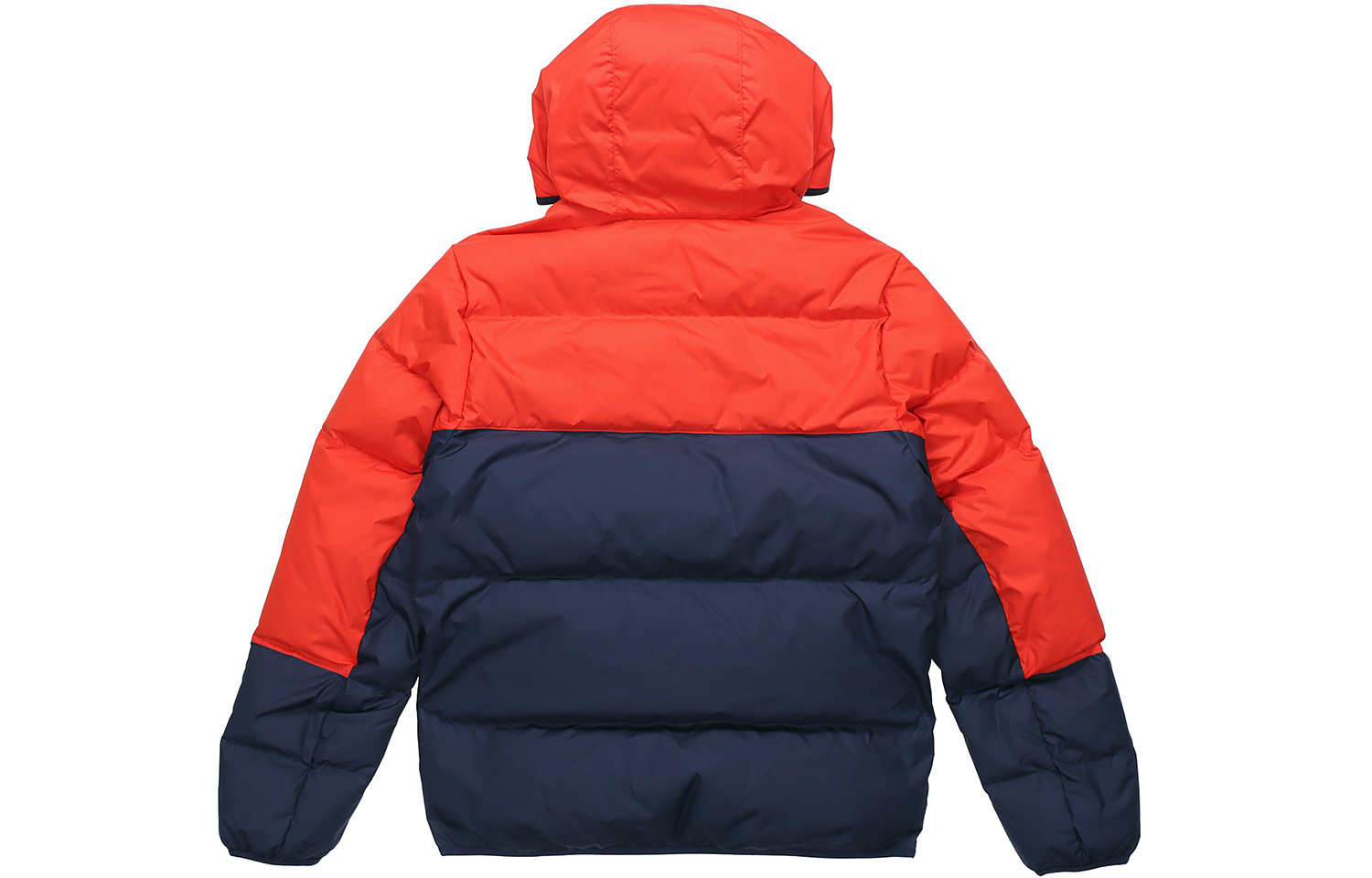 Мужская куртка Nike Sportswear Down-Fill Windrunner (красно-синяя) — фото 2