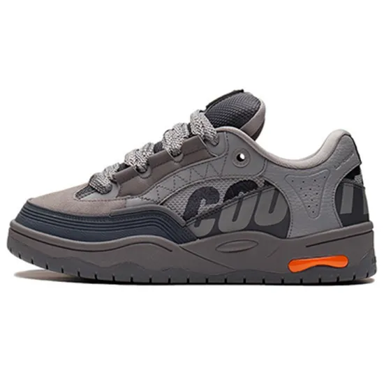 LINING CF Tracing Casual Shoes Men Low-Top Frost Gray/Deep Iron Gray