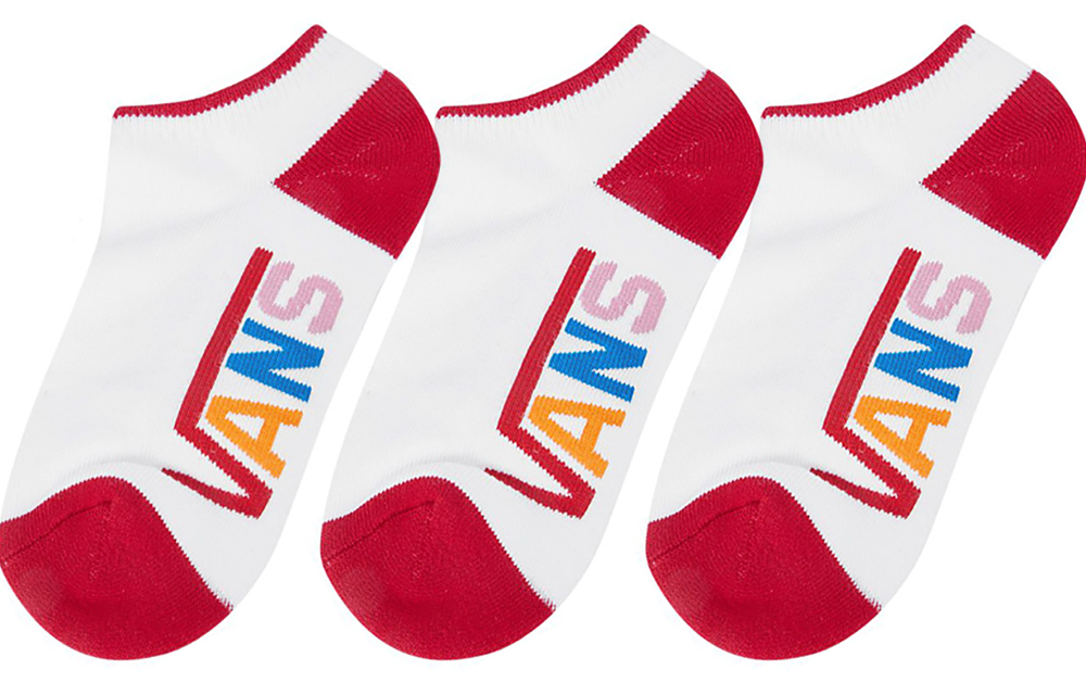 Vans Ankle Socks Women’s Red White