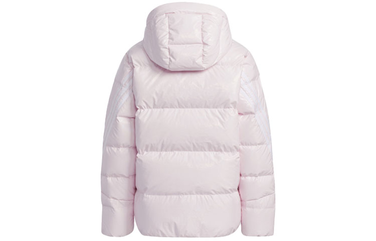 Куртка adidas Yk Metalic Down (розовая) — фото 2