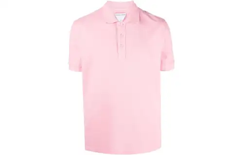Bottega Veneta SS22 Polo Shirt Men's Pink