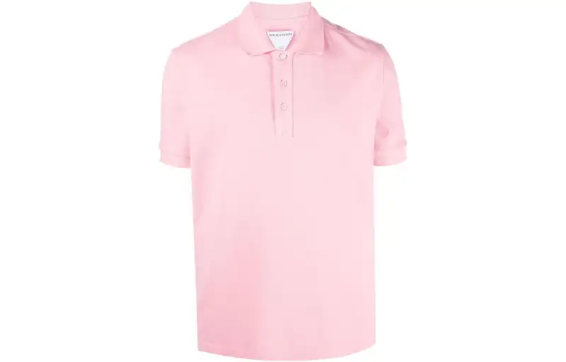 Bottega Veneta SS22 Polo Shirt Men's Pink