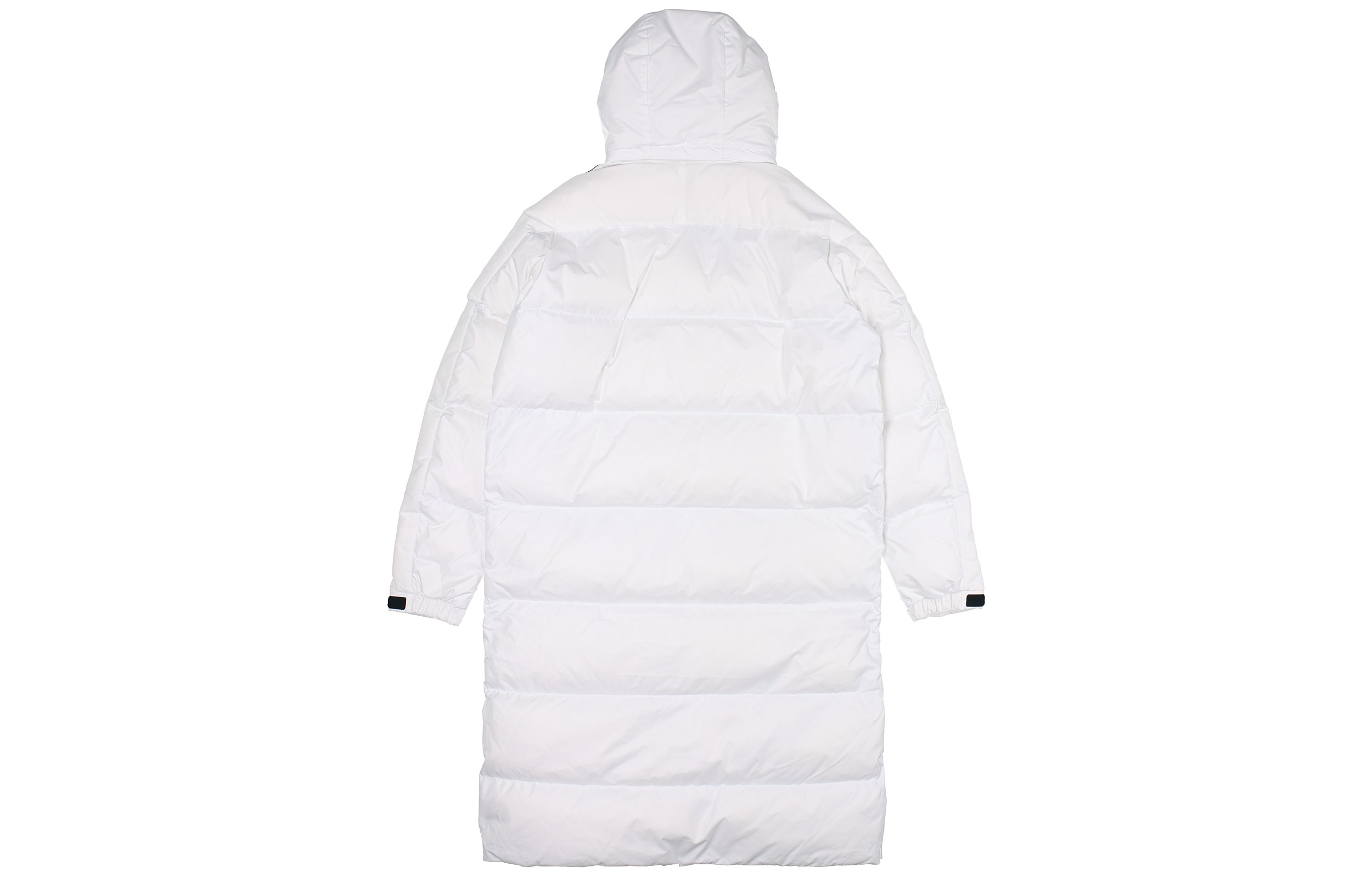 Мужская куртка adidas 3st Long Coa (белая) — фото 3