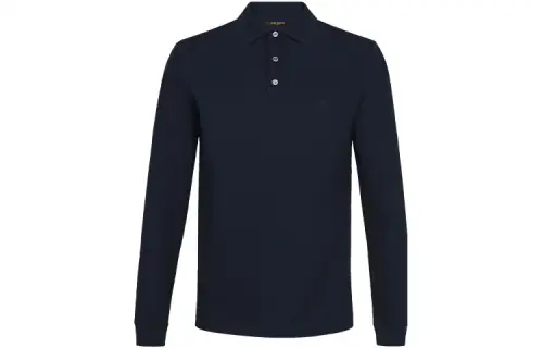 LOUIS VUITTON Polo Shirt Men's Navy Blue