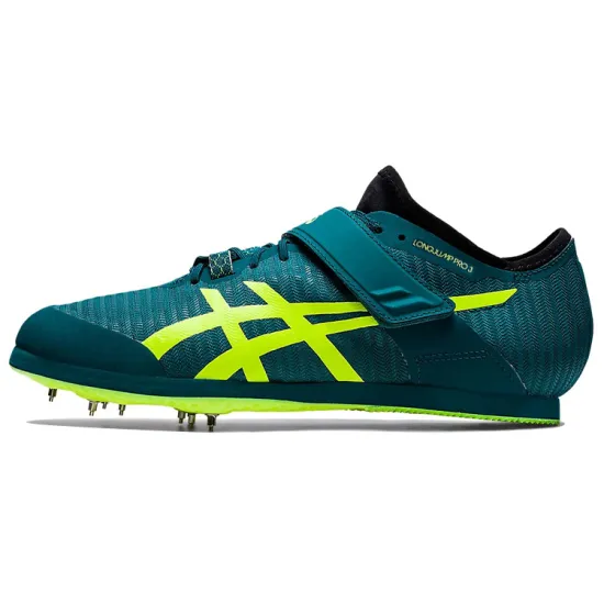 Asics Long Jump Pro 3 'Teal Neon Yellow'
