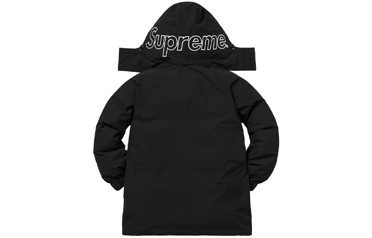 Supreme FW18 GORE-TEX 700-Fill Down Parka Black       