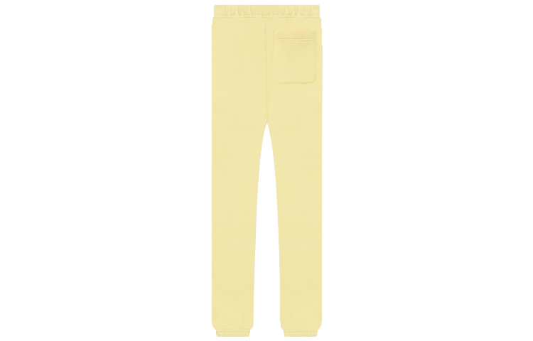 Штаны Fear of God Essentials SS21 Kids Sweatpant Lemonade Yellow Logo (желтый) — фото 2