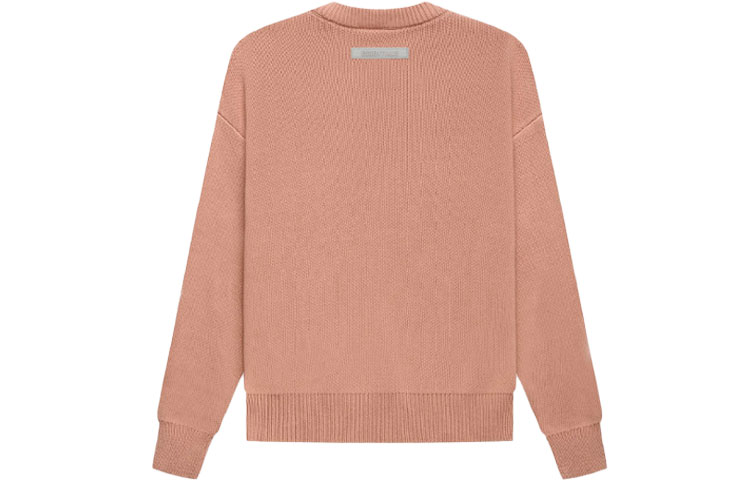 Мужской свитер Fear of God Essentials FW21 Kids Knit Pullover Matte Blush Logo (розовый) — фото 2