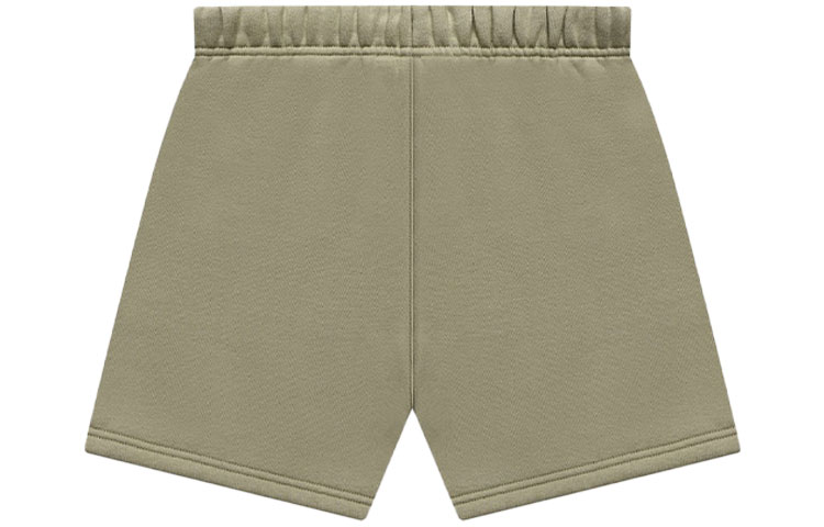 Детские штаны Fear of God Essentials FW21 Kids Sweatshort Pistachio Logo (зеленая) — фото 2