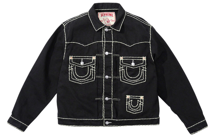 Supreme x True Religion Denim Trucker Jacket (SUP-FW21-214