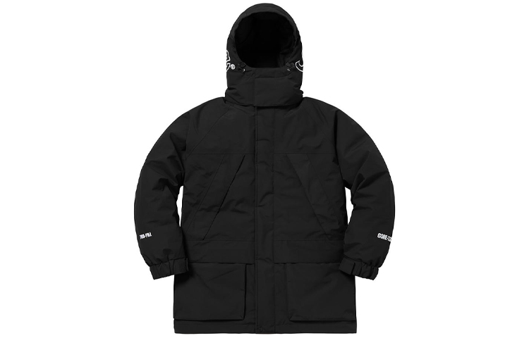 Supreme FW18 GORE-TEX 700-Fill Down Parka Black       