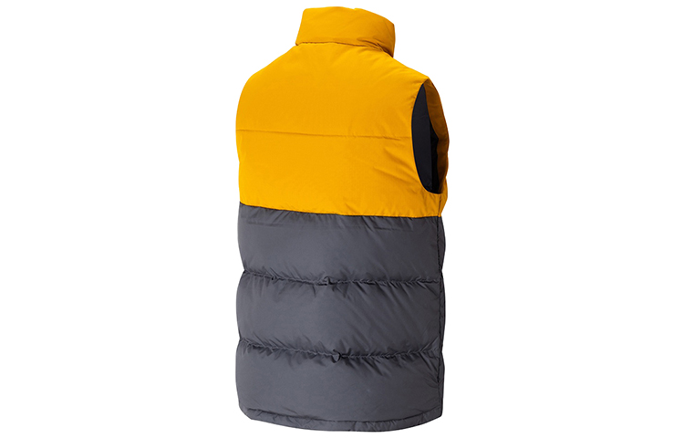 Мужская куртка adidas Down Vest (желто-черная) — фото 2