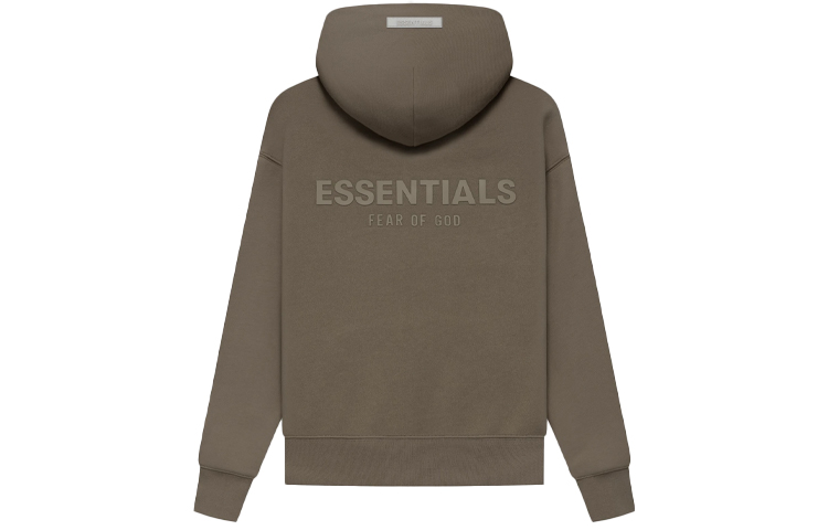 Мужская худи Fear of God Essentials (пшенично-коричневый) — фото 2