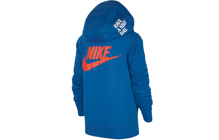 Детская куртка Nike Logo (синяя) — фото 2