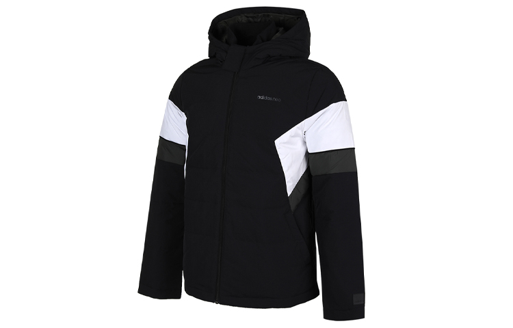 Мужская куртка adidas Neo Down Jacket (черная) — фото 3