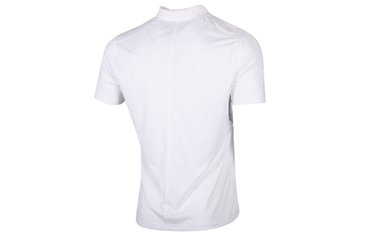 Мужские футболка поло Nike Dri-Fit Victory LogoPolo (белая) — фото 2