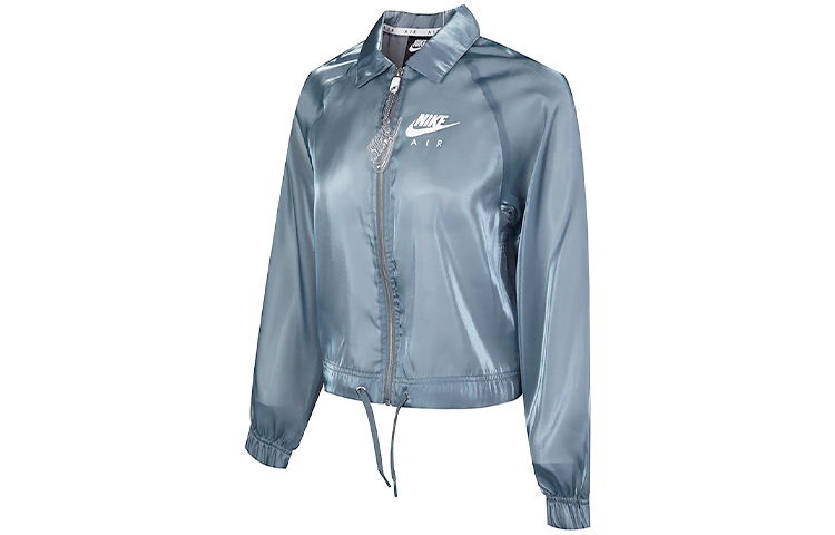 Женская куртка Nike Air (синяя) — фото 3
