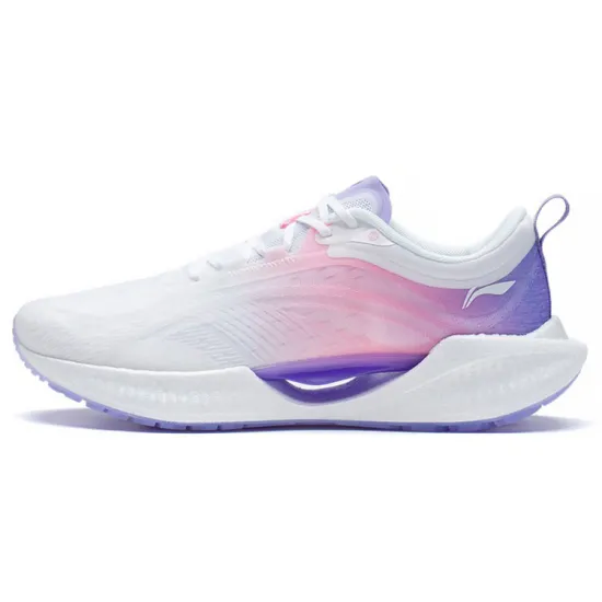LINING Super Light 19 Running Shoes Women's Low-Top Standard White/Light Blue Purple