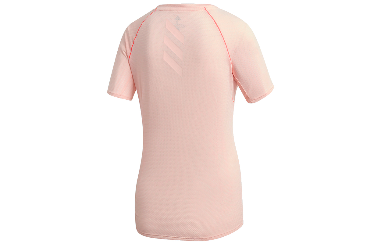 Adidas Raglan Sleeve Running T Shirt Women’s Pink