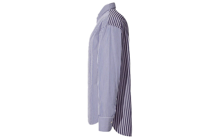 Женская рубашка UNIQLO FW20 Jil Sander +J (синяя) — фото 3