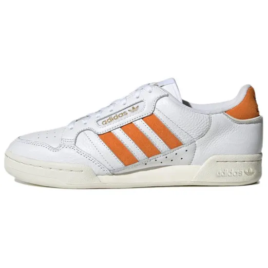 Adidas Continental 80 Stripes 'White Orange Rush'
