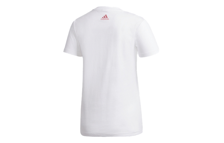 Женская футболка adidas W GRFX T2 (белая) — фото 2