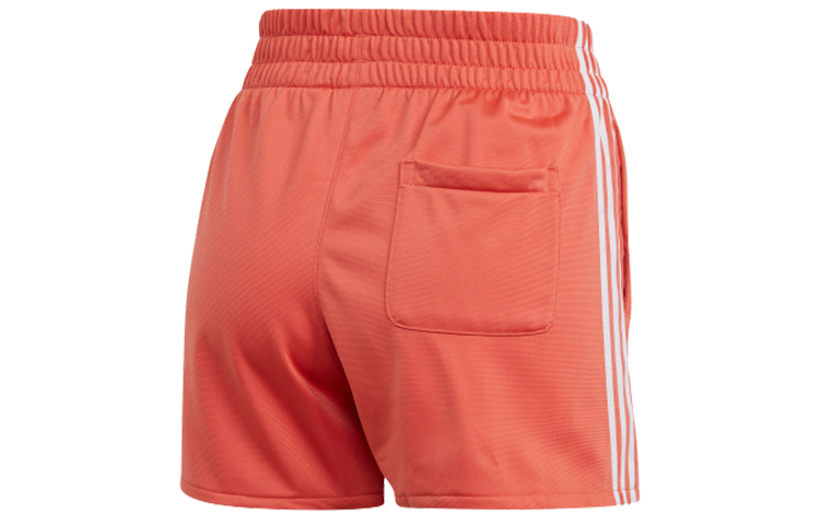 Женские шорты adidas originals 3 Str Short Logo (светло-красные) — фото 2