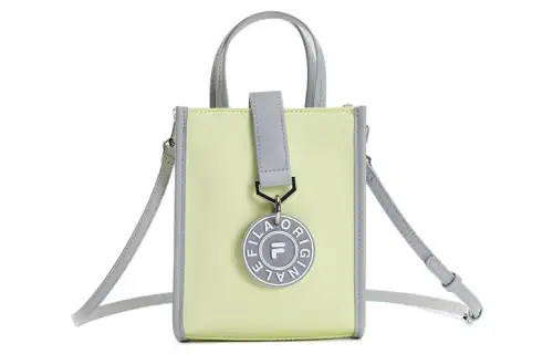 FILA PU Leather Crossbody Bag, Handbag Women's Glaze Green