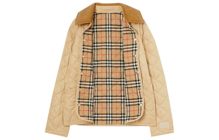 Женская куртка Burberry (коричневый) — фото 2