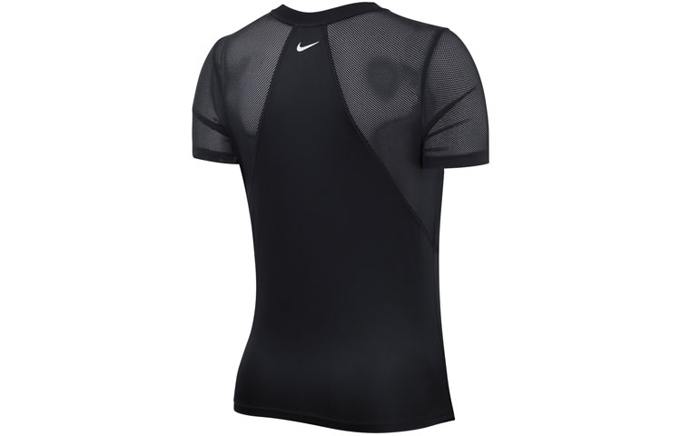 Nike Set in Sleeve Running T Shirt Women’s Black