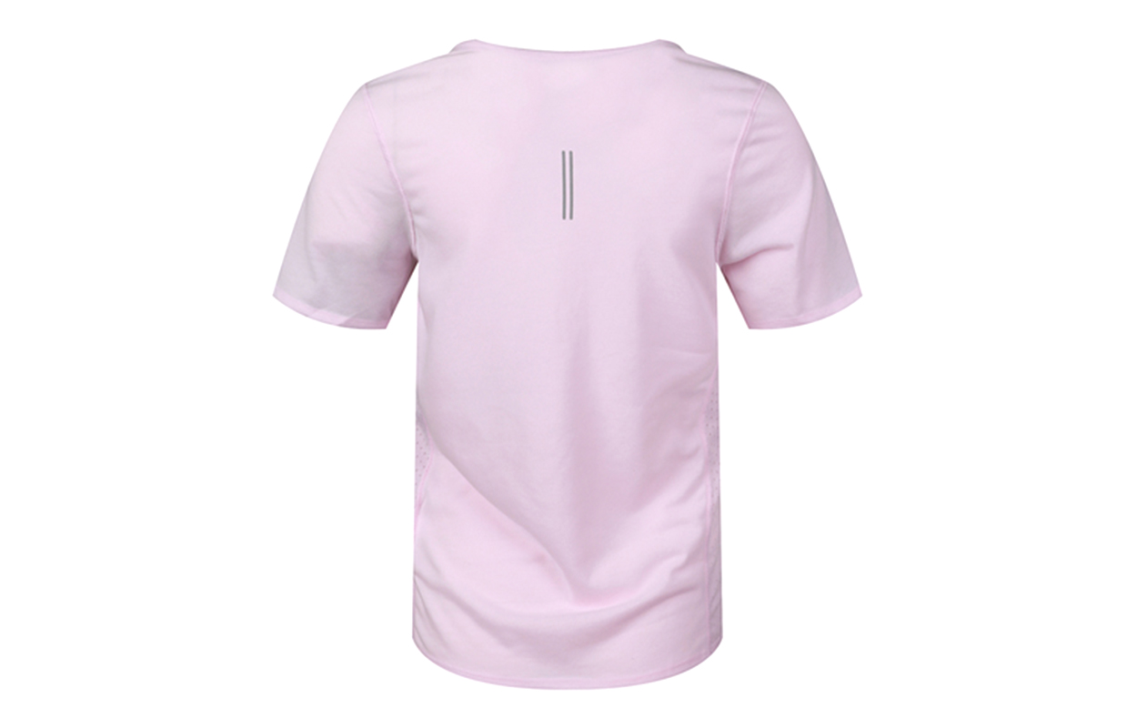 Nike Set in Sleeve Running T Shirt Women’s Foam Pink