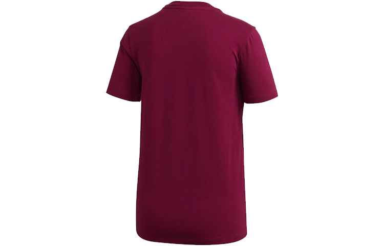 Женская футболка adidas originals Trefoil Tee (малиновый) — фото 2