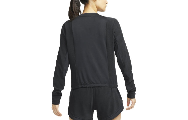 Nike Set in Sleeve Running T Shirt Women’s Black