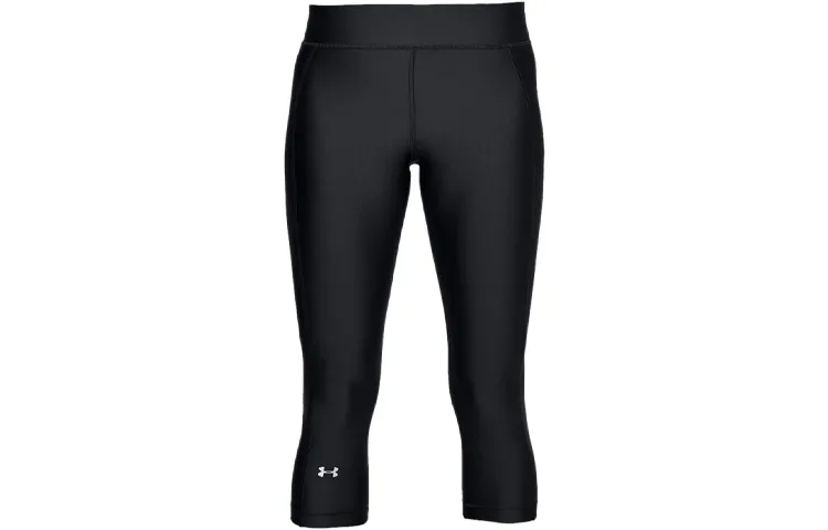 Under Armour HeatGear Yoga Pants Women's Black Moderate