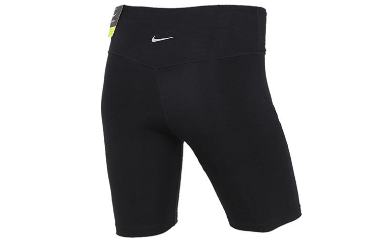 Женские шорты Nike As W Nk Swoosh Rn Tght Shrt 7 (черные) — фото 2