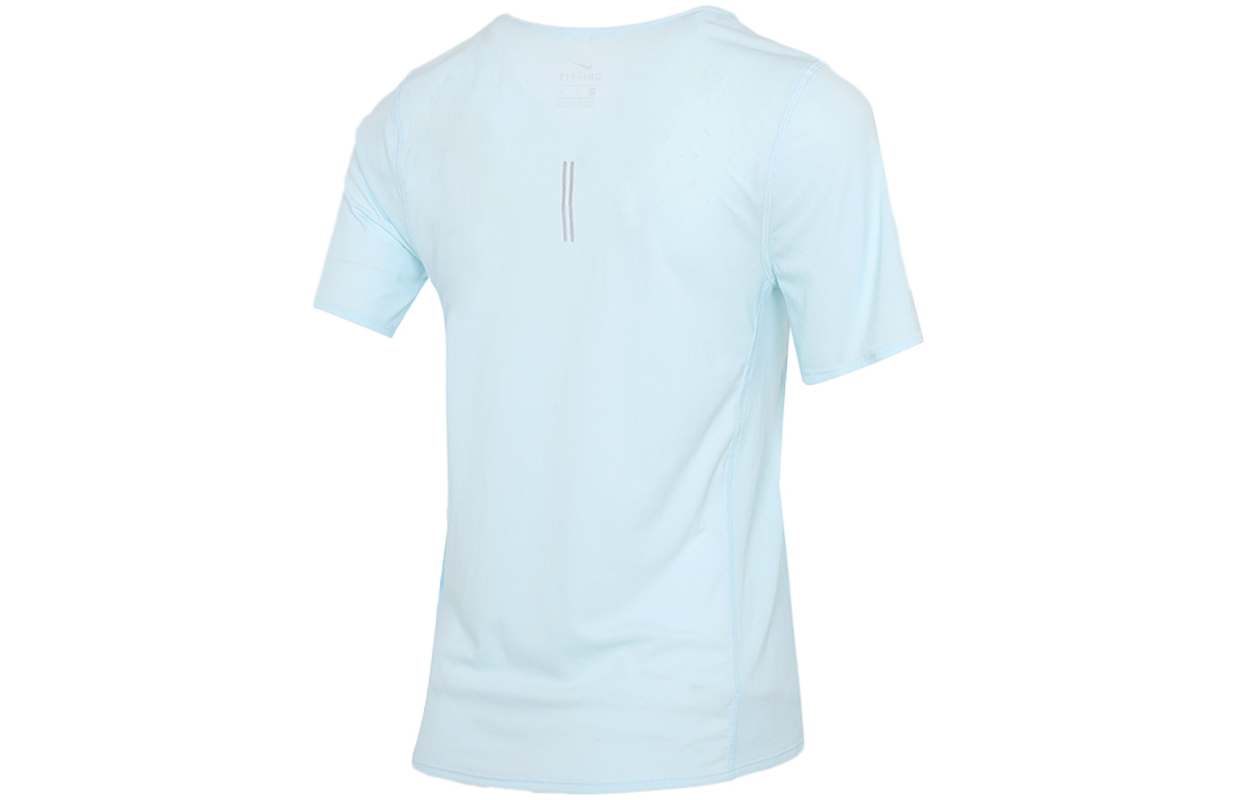 Женская футболка Nike Dri-FIT (синяя) — фото 2