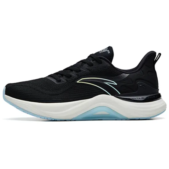 Anta 2.5 Cushioning Breathable Lightweight Low-Top Running Shoes Women's Black