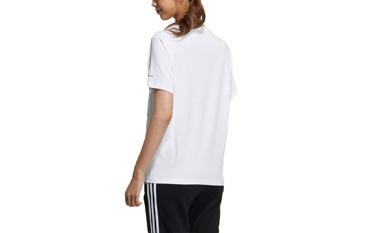 Женская футболка adidas neo W Splf Tee 1 T (белый) — фото 2
