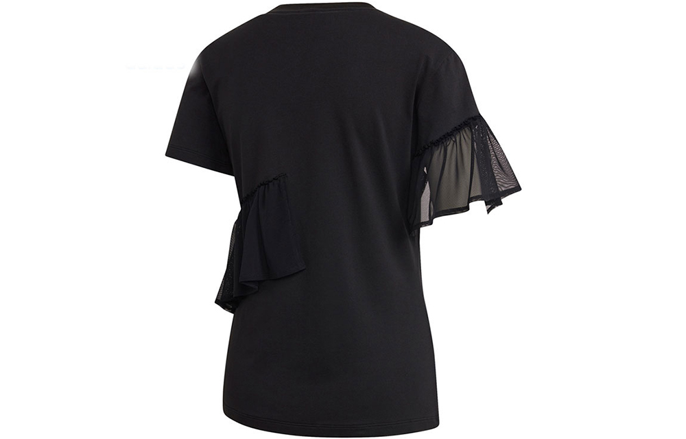 Женская футболка adidas originals Tulle Tee (черная) — фото 2