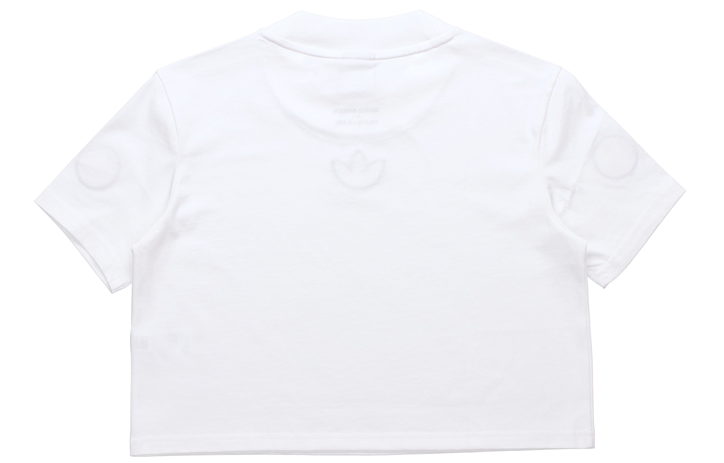Женская футболка adidas originals Artist Short Sleeve (белая) — фото 2