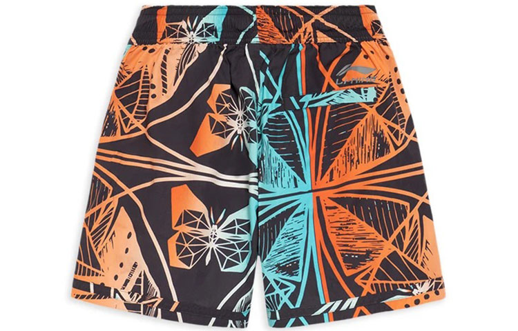 Li Ning Sports Shorts Women’s Surface Gray Moderate Knitted Shorts